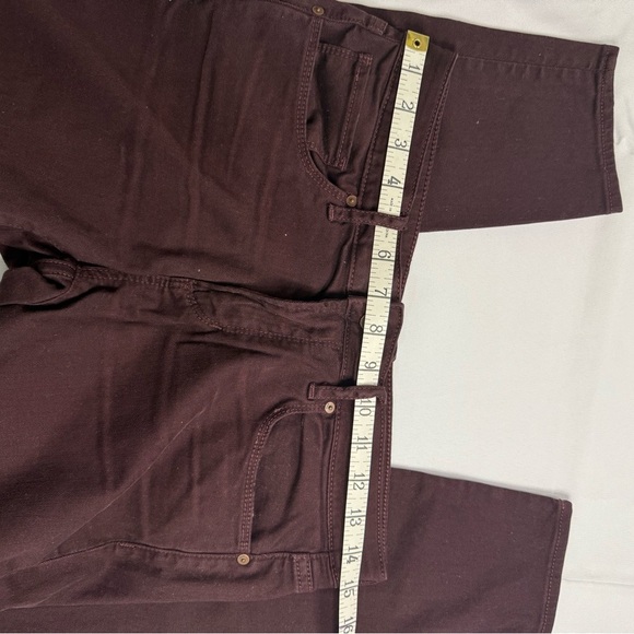 Articles Of Society Burgundy Skinny Jeans - Picture 5 of 7